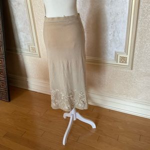 Escalator long skirt sz 36